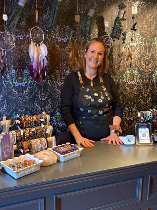 Mystic Avenue Store with Sam